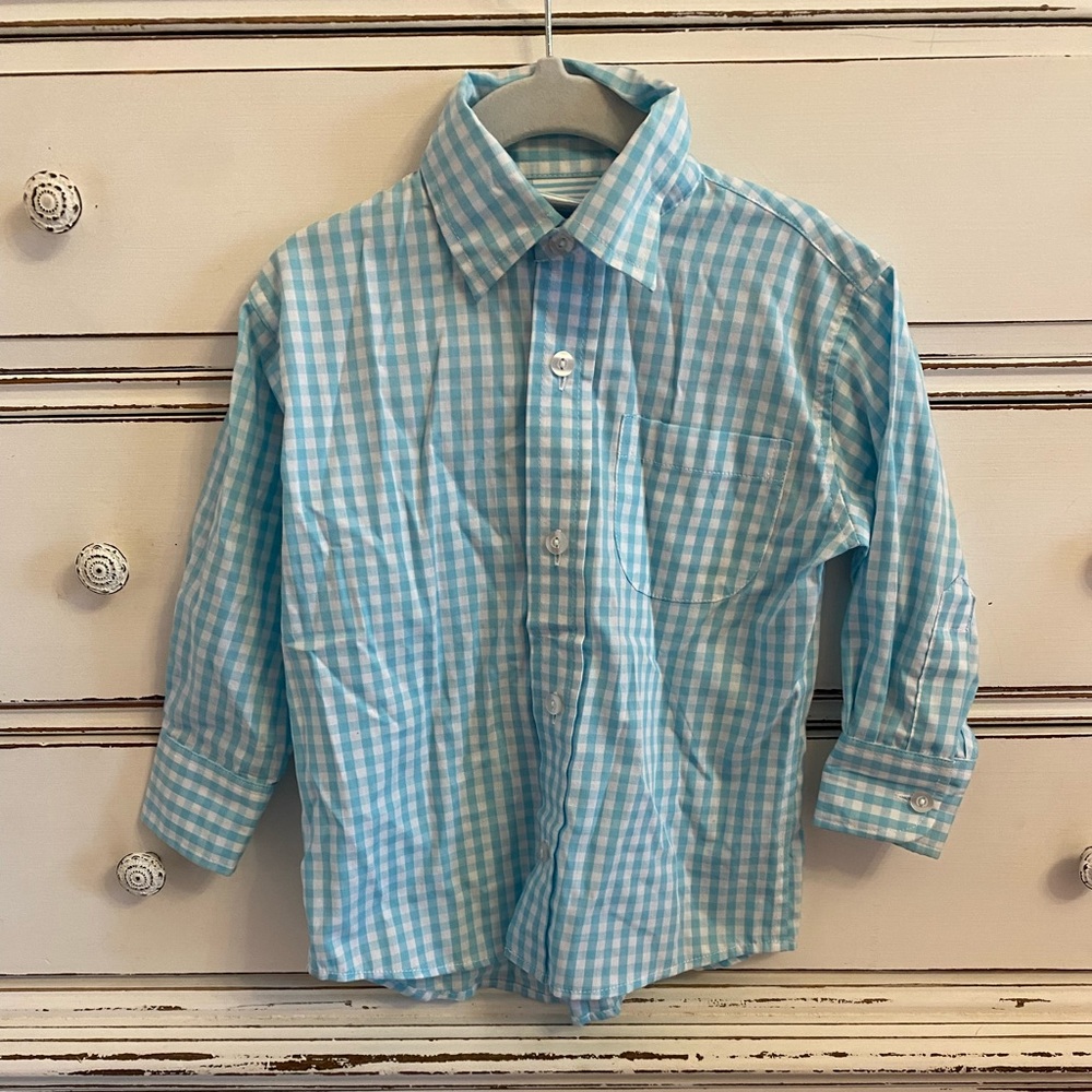 Smocked Auctions Boys Easter Shirt
